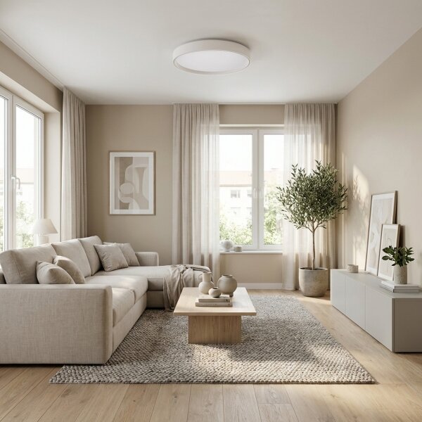 Brilagi-LED Stmív. svítidlo NANCI LED/60W/230V 3000-6500K pr. 49 cm bílá +DO