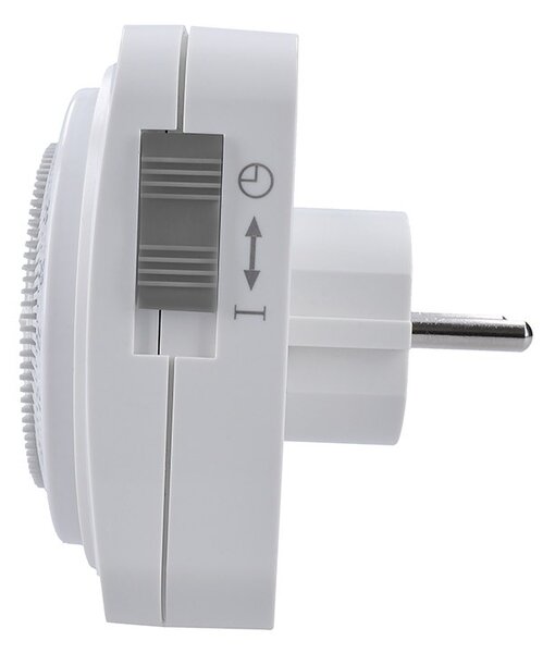 SOLIGHT Mechanický denní časový spínač 230V/16A, bílý