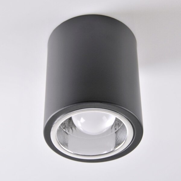 LED RGBW Stmívatelné bodové svítidlo JUPITER 1xE27/6,5W/230V pr. 9,8 cm černá