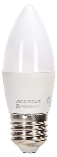 LED RGBW Žárovka C37 E27/4,9W/230V 2700-6500K - Aigostar