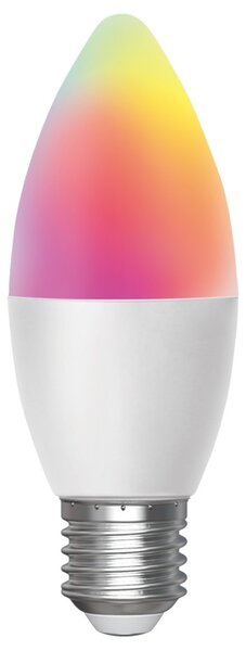 LED RGBW Žárovka C37 E27/4,9W/230V 2700-6500K - Aigostar