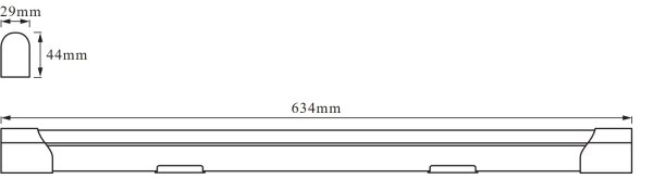 Osram - LED Podlinkové svítidlo BATTEN LED/10W/230V 60 cm