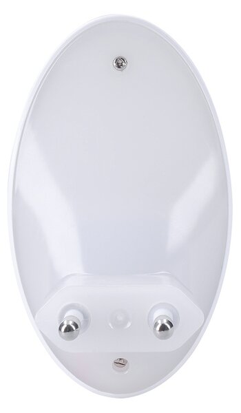 SOLIGHT LED noční světélko s pohybovým a světelným sensorem 0,7W, 3000K, 230V