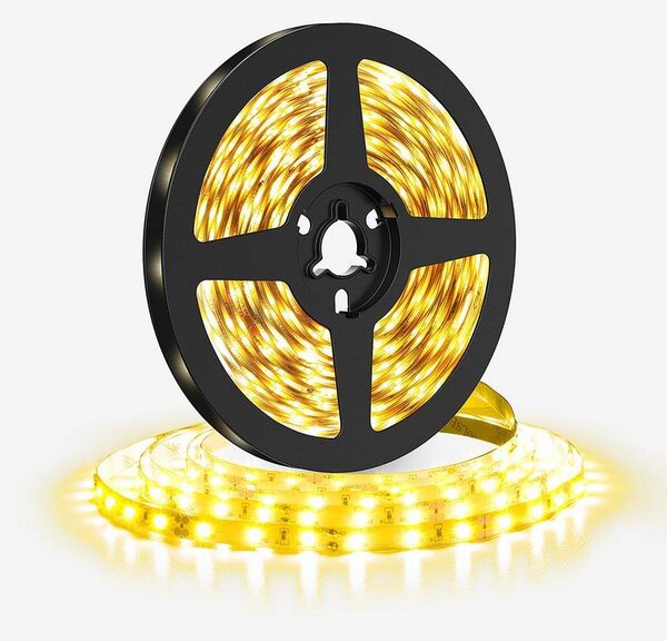 SOLIGHT LED světelný pás 5m, 120LED/m, 10W/m, 1100lm/m, IP20, teplá bílá