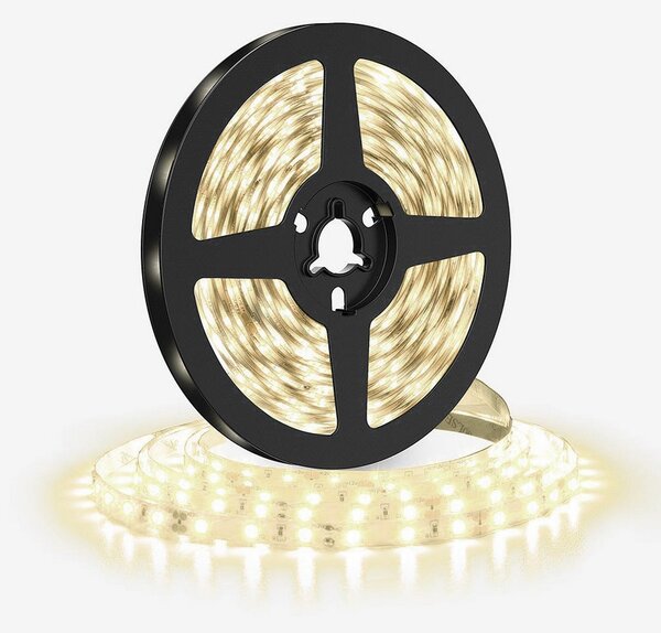 SOLIGHT LED světelný pás 5m, 120LED/m, 10W/m, 1100lm/m, IP20, studená bílá