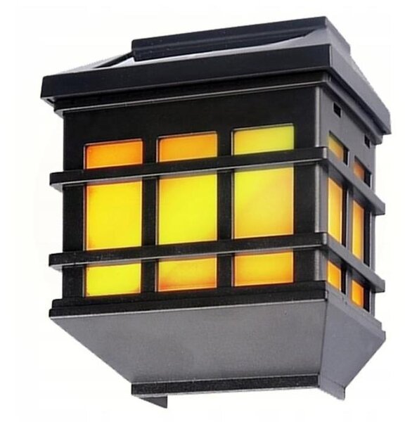 LED Solární nástěnná lampa se soumrakovým senzorem LED/1,2V 600 mAh IP44
