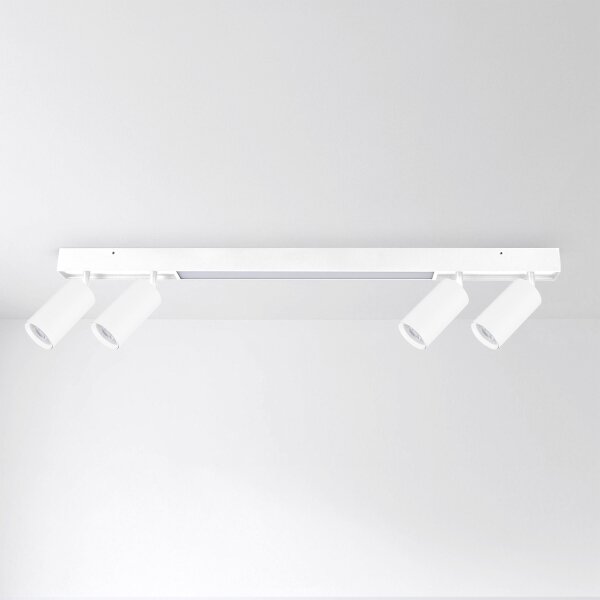 Brilagi - LED Bodové svítidlo SELE 4xGU10/30W/230V + LED/20W bílá