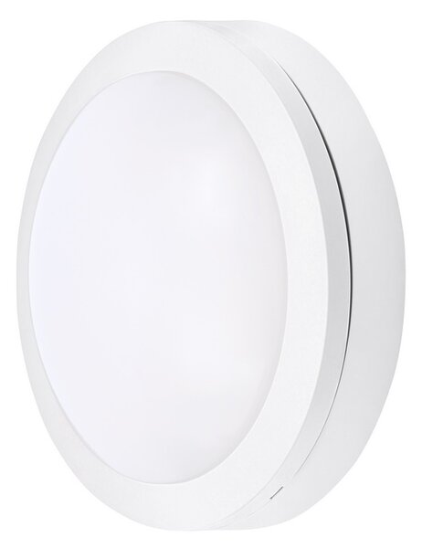 SOLIGHT LED venkovní osvětlení Siena 13W, 910lm, 4000K, IP54, 17cm, kruhové bílé