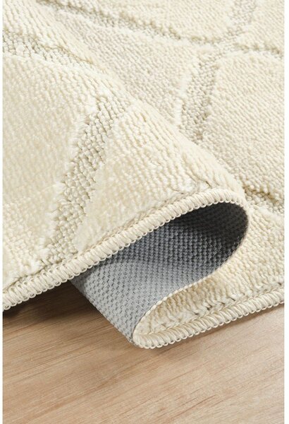Krémové koupelnové předložky v sadě 2 ks 50x80 cm Cizgili – Foutastic