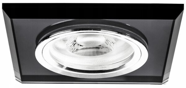 Podhledové svítidlo 1xGU10/MR16/10W/230V 9x9 cm černá