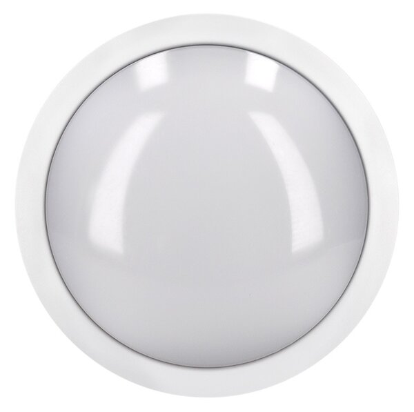 SOLIGHT LED venkovní osvětlení Siena bílé 20W, 1500lm, 4000K, IP54, 23cm