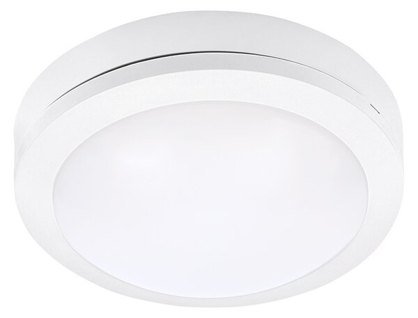 SOLIGHT LED venkovní osvětlení Siena 13W, 910lm, 4000K, IP54, 17cm, kruhové bílé