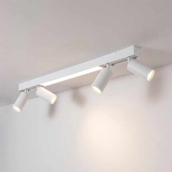 Brilagi - LED Bodové svítidlo SELE 4xGU10/30W/230V + LED/20W bílá