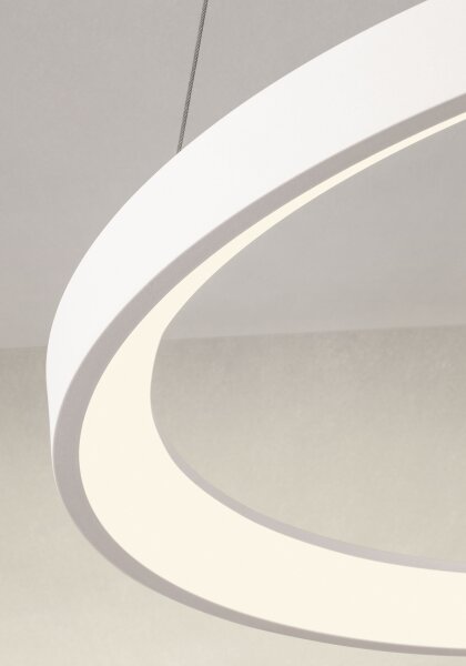 Redo 01-2675 - LED Stmívatelný lustr na lanku ICONIC LED/60W/230V pr. 78 cm bílá