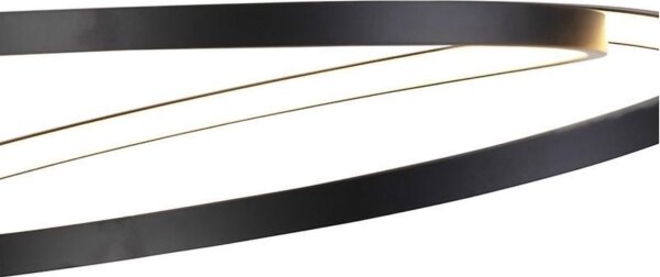 Paul Neuhaus 2472-18 - LED Stmívatelný lustr na lanku ROMAN LED/30W/230V černá