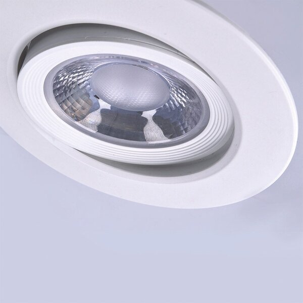 SOLIGHT LED podhledové světlo bodové, 5W, 400lm, 4000K, kulaté, bílé