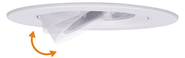 SOLIGHT LED podhledové světlo bodové, 5W, 400lm, 4000K, kulaté, bílé