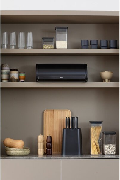 Ocelový chlebník Roll Top – Brabantia
