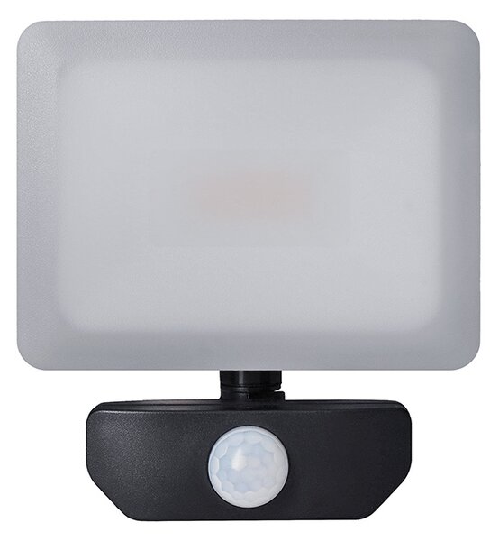 SOLIGHT LED reflektor Quick se sensorem, 20W, 1700lm, 4000K, IP44, černý