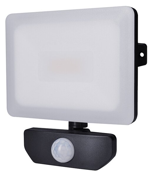 SOLIGHT LED reflektor Quick se sensorem, 20W, 1700lm, 4000K, IP44, černý