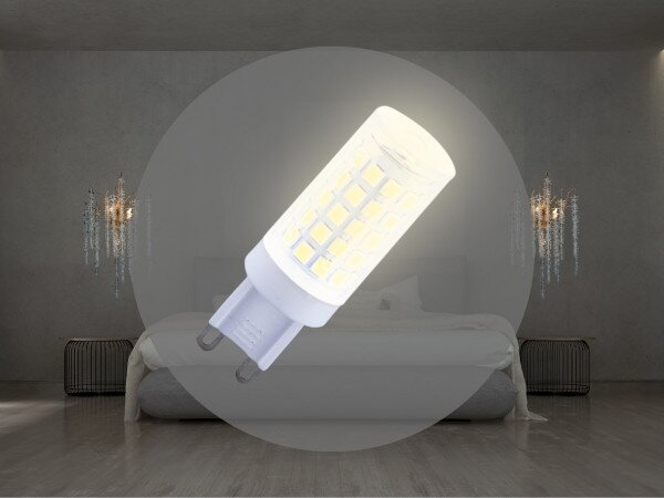 LED Žárovka G9/4,6W/230V 2800K