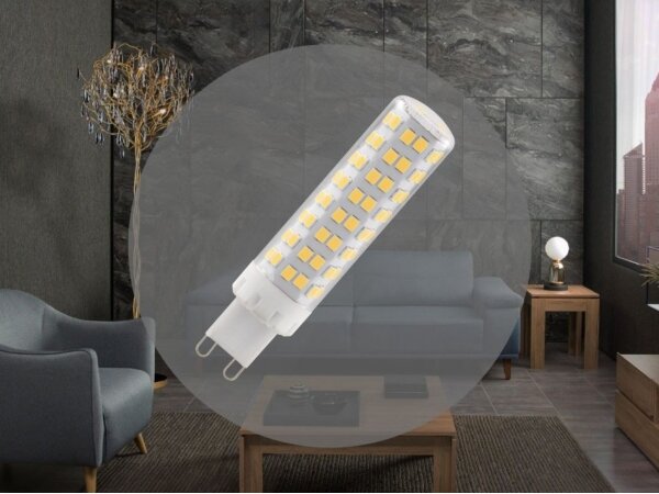 LED Žárovka G9/7,6W/230V 2800K