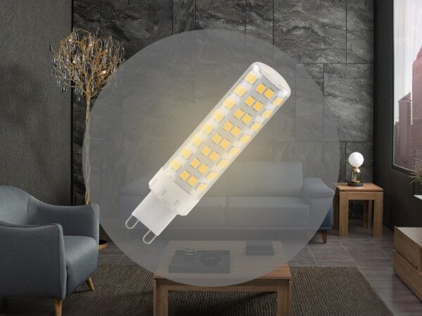 LED Žárovka G9/7,6W/230V 2800K