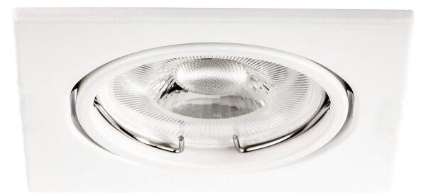 Podhledové svítidlo 1xGU10/MR16/10W/230V 9x9 cm bílá