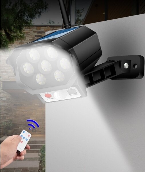 LED Maketa bezpečnostní kamery se senzorem LED/5W/5,5V IP65 + DO