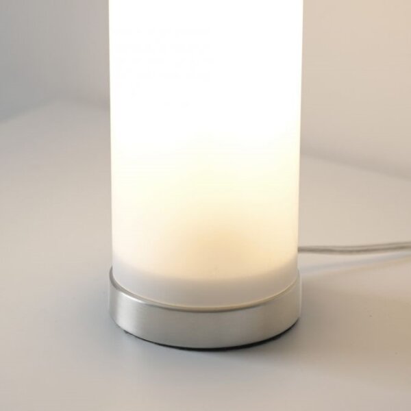 JUST LIGHT. 14006-16 - Stolní lampa BOTTLE 1xE14/25W/230V bílá