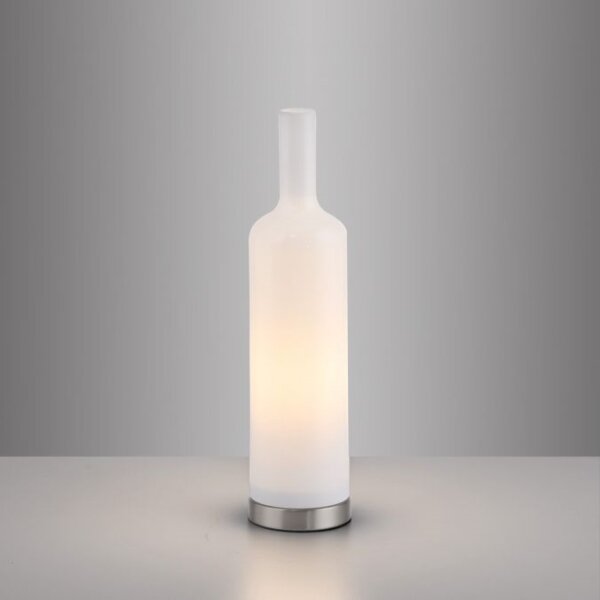 JUST LIGHT. 14006-16 - Stolní lampa BOTTLE 1xE14/25W/230V bílá