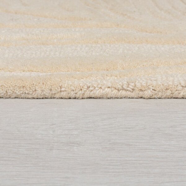 Flair Rugs, Běhoun Solace Lino Leaf Natural, 60x230, béžová, chodba / předsíň