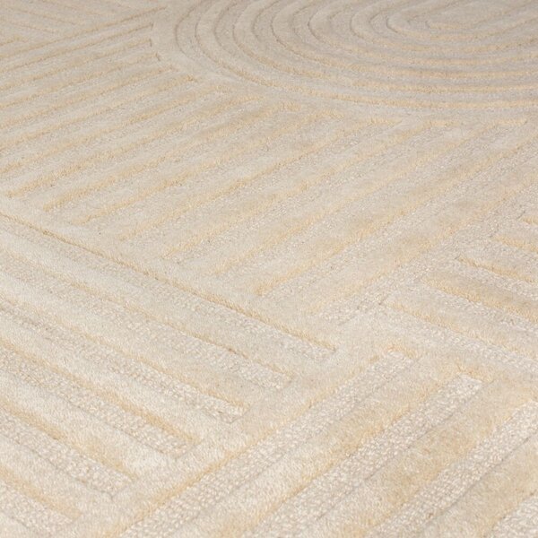 Flair Rugs, Běhoun Solace Zen Garden Natural, 60x230, béžová, chodba / předsíň