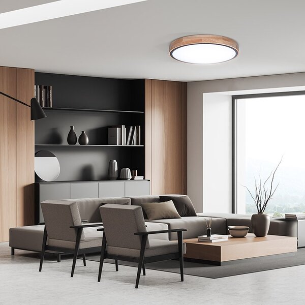SOLIGHT LED osvětlení Iron Oak CCT, 48W, 3360lm, 40cm