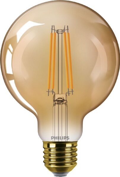 LED Žárovka VINTAGE Philips G95 E27/7W/230V 1800K