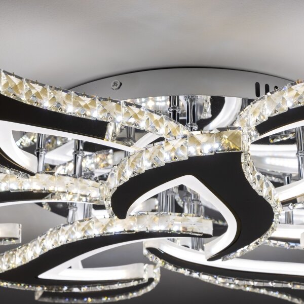 Brilagi - LED Stmívatelný přisazený lustr TWIST LED/180W/230V 3000-6500K + DO