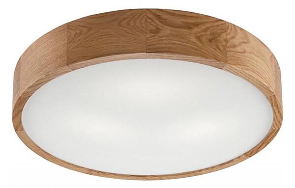 Stropní svítidlo OAK 3xE27/60W/230V dub pr. 47,5 cm
