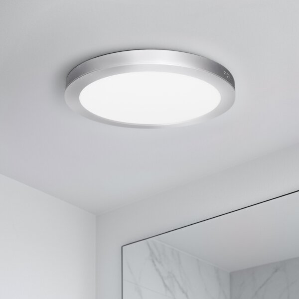 Solight WD242-S - LED Panel 2v1 18W/230V 3000/4000/6000K pr. 22,5 cm IP54 stř