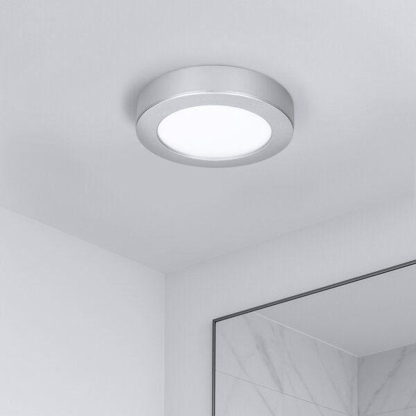 Solight WD240-S - LED Panel 2v1 LED/12W/230V 3000/4000/6000K pr.17cm IP54 stř