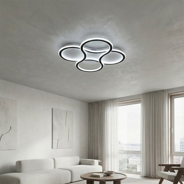 Brilagi - LED Stmívatelné stropní svítidlo ORELLI LED/53W/230V 3000-6000K + DO