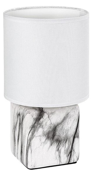 Rabalux 74069 - Stolní lampa NALISA 1xE14/40W/230V bílá/dekor mramoru