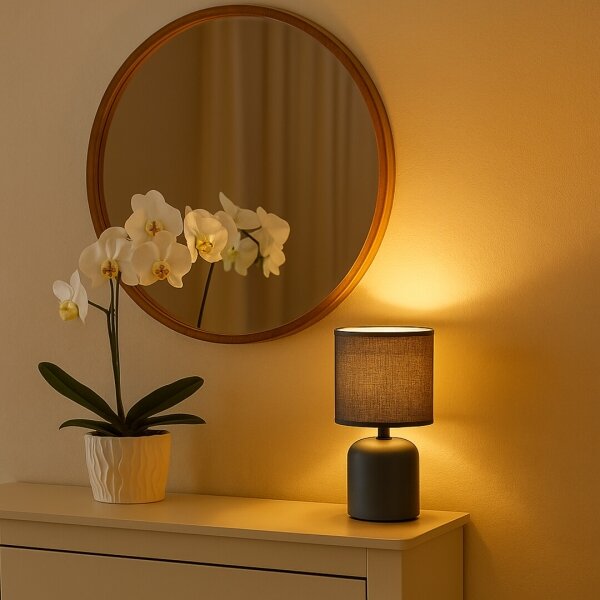 Rabalux 74056 - Stolní lampa DAPHNI 1xE14/40W/230V modrá