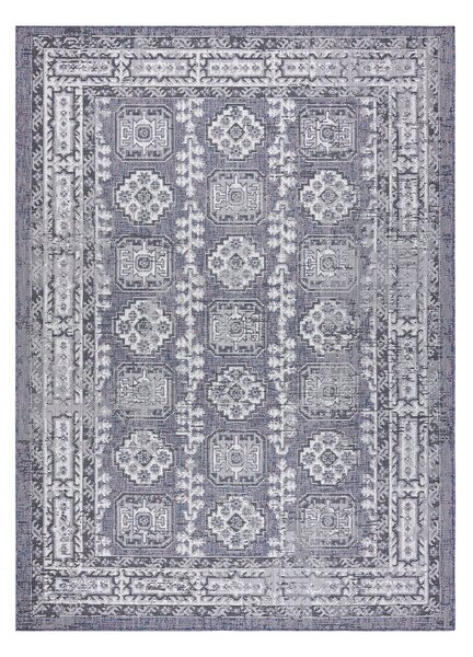 Dywany Łuszczów Kusový koberec Sion Sisal Ornament 2832 blue/pink/ecru – na ven i na doma - 140x190 cm