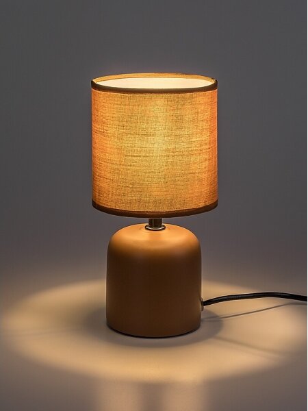 Rabalux 74054 - Stolní lampa DAPHNI 1xE14/40W/230V hnědá