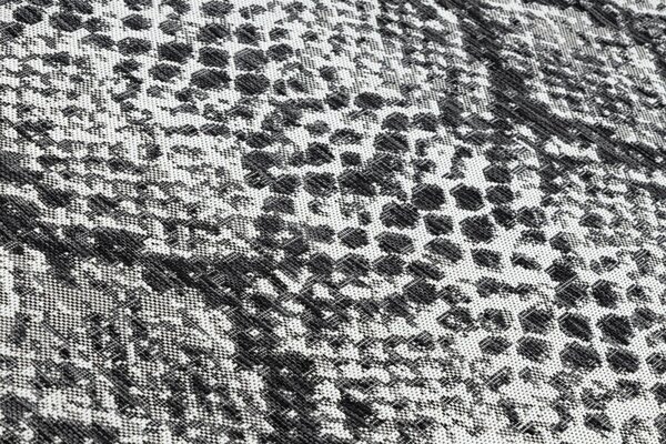 Dywany Łuszczów, Kusový koberec Sion Sisal Snake`s skin 22162 ecru/black – na ven i na doma, 80x150, šedá, chodba / předsíň