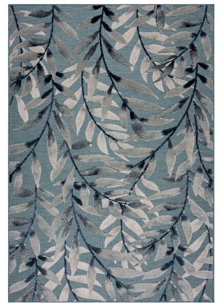 Flair Rugs koberce Kusový koberec Plaza Willow Blue – na ven i na doma - 160x230 cm