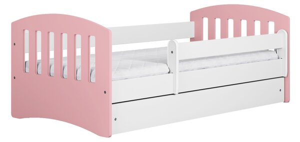 Kocot kids Dětská postel Classic 1 mix růžová, varianta 80x140, bez šuplíků, bez matrace