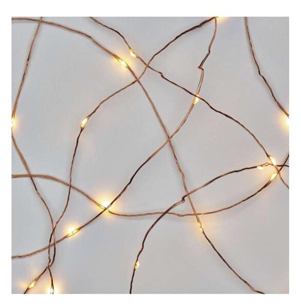 LED venkovní řetěz 40xLED/9m IP44 teplá bílá