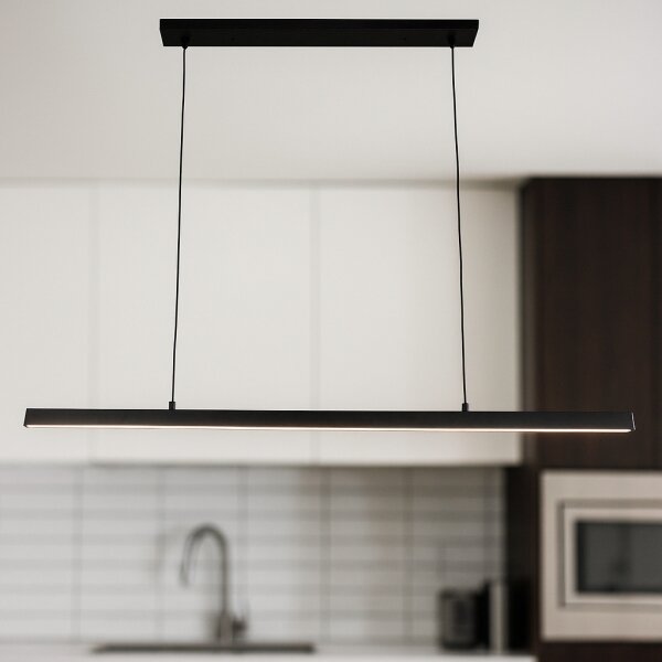 Brilagi - LED Lustr na lanku AXIS LED/30W/230V 120 cm černá