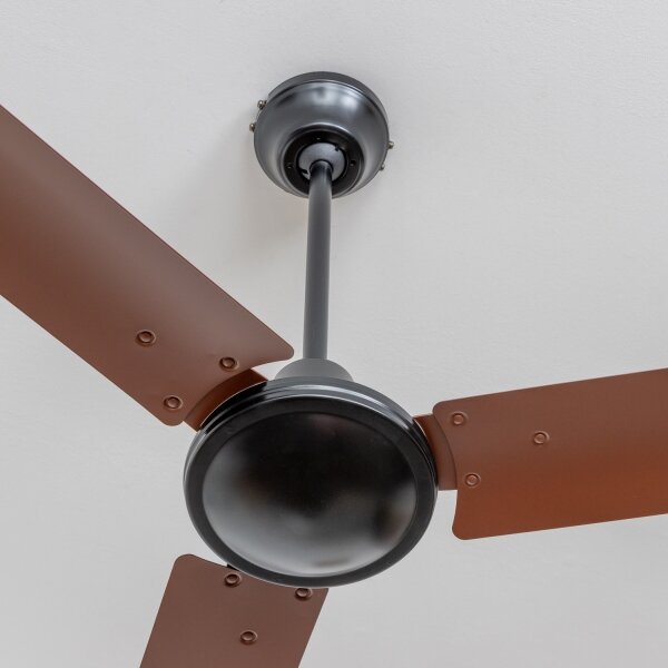 ZEVENTI - Stropní ventilátor TOFINO hnědá